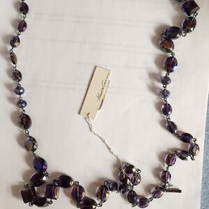 Elegant Purple Beaded Necklace